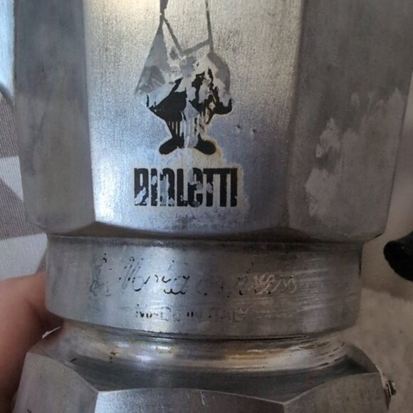 Vintage Alfonso Bialetti Camping Outdoor Utility The Moka Express Coffee Maker - Picture 3 of 10